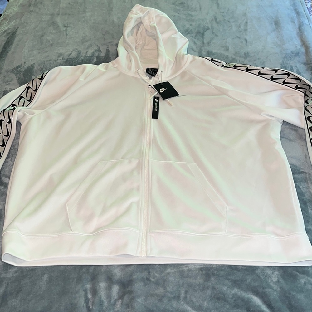 Nike hooded zip up
